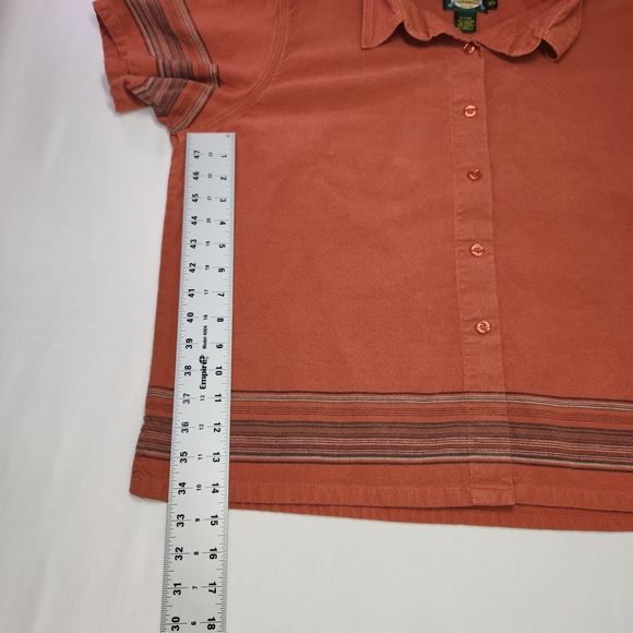 ⭐️Cabela’s Women’s Button-Up Shirt – Rustic Orange | Size 2XL 🌵 - Picture 6 of 7